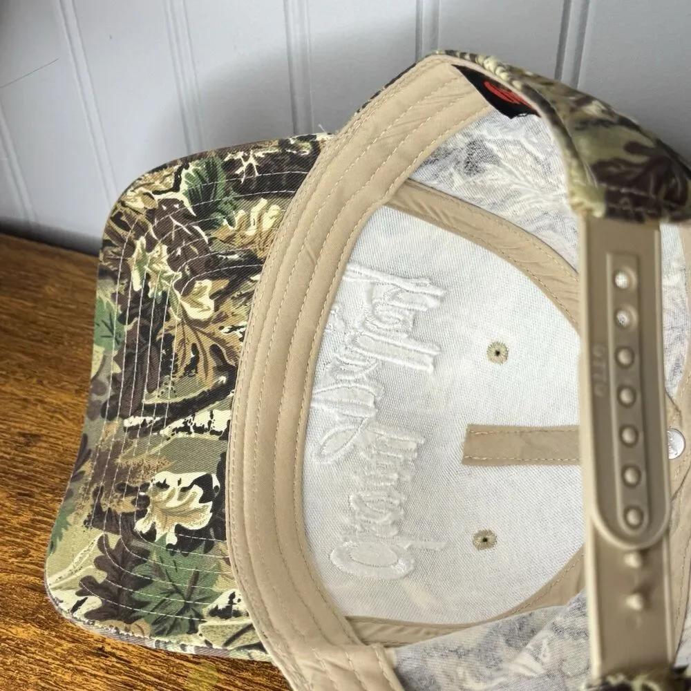 Carter Faith Cherry Valley COUNTRY MUSIC Otto Camo Trucker SnapBack Hat Cap OS
